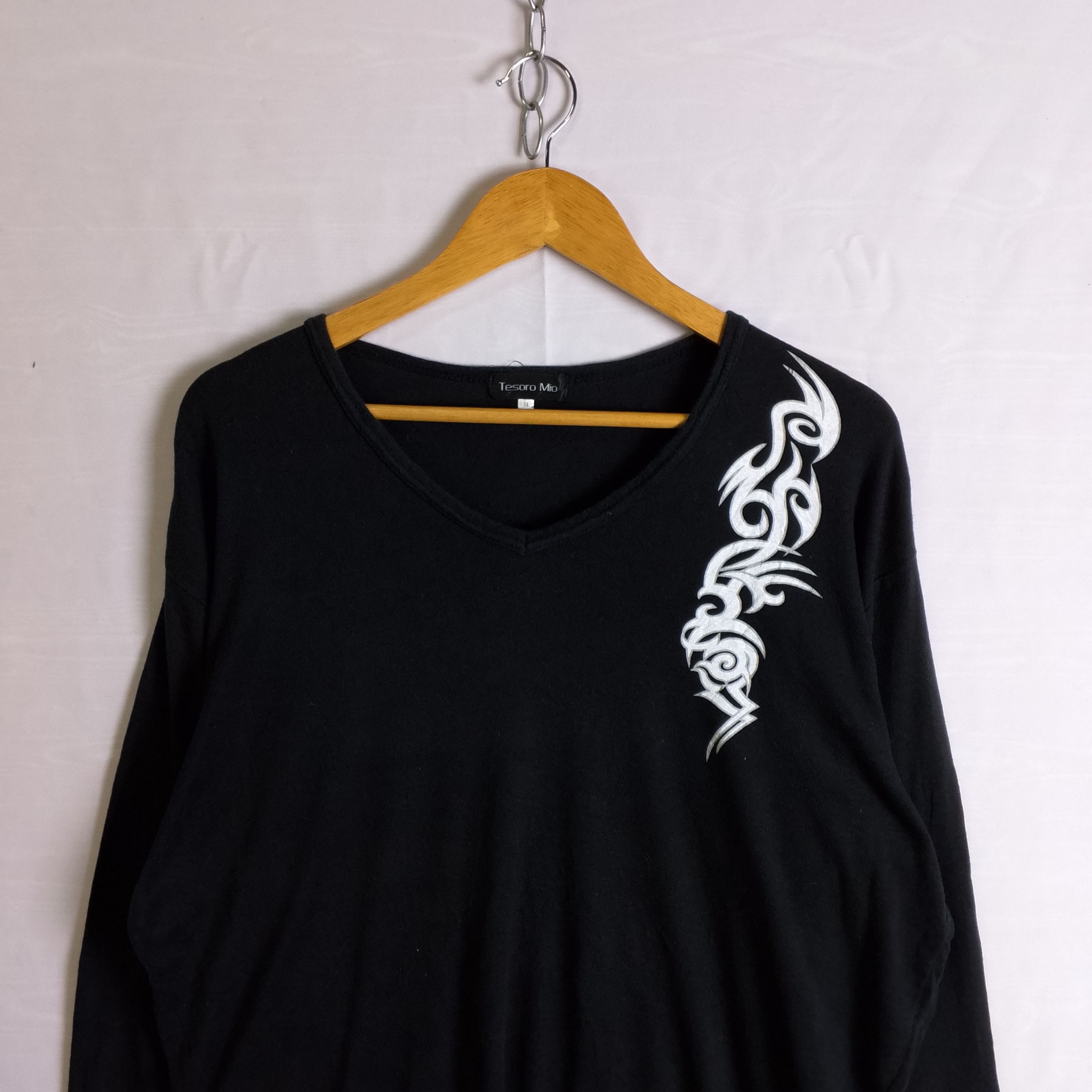 If Six Was Nine Tesoro Mio Tribal Minimalis Tee Size US XL / EU 56 / 4 - 2 Thumbnail