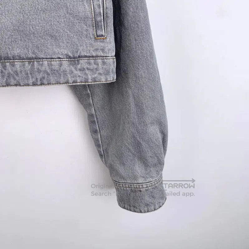 Miu Miu Miu Miu Light Blue Cotton Women's Jacket . Size XS / US 0-2 / IT 36-38 - 4 Thumbnail