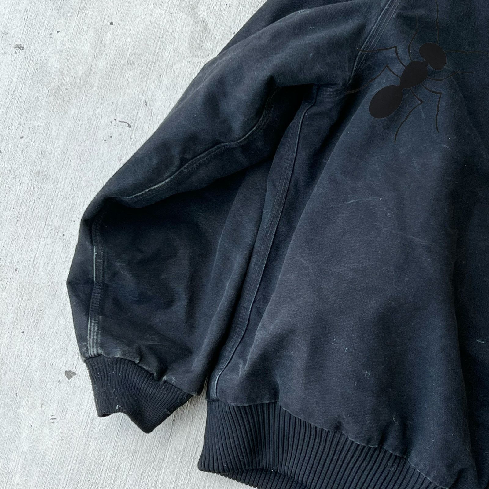 Carhartt × Vintage Carhartt J140 BLK back hooded work wear jacket Size US L / EU 52-54 / 3 - 15 Thumbnail