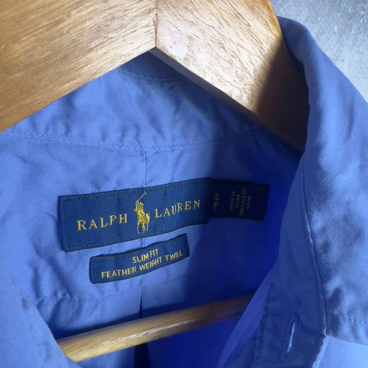 Ralph Lauren Ralph Lauren Shirt Men's Size S Blue Cotton Short Sleeve` Size US S / EU 44-46 / 1 - 4 Thumbnail