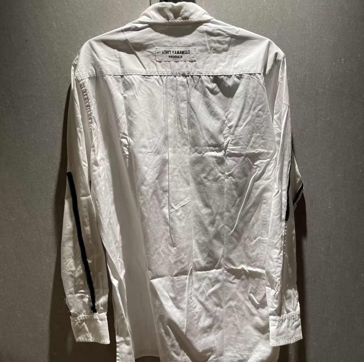 Yohji Yamamoto Yohji Yamamoto Fall/Winter 2014 Zip-Detail Shirt Size US L / EU 52-54 / 3 - 3 Thumbnail