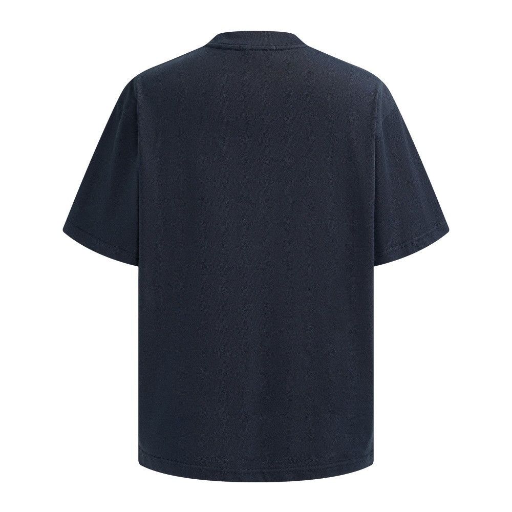Japanese Brand Men's Loose-Fit Casual T-Shirt with Starry Sky & Apple Print Size US M / EU 48-50 / 2 - 2 Thumbnail