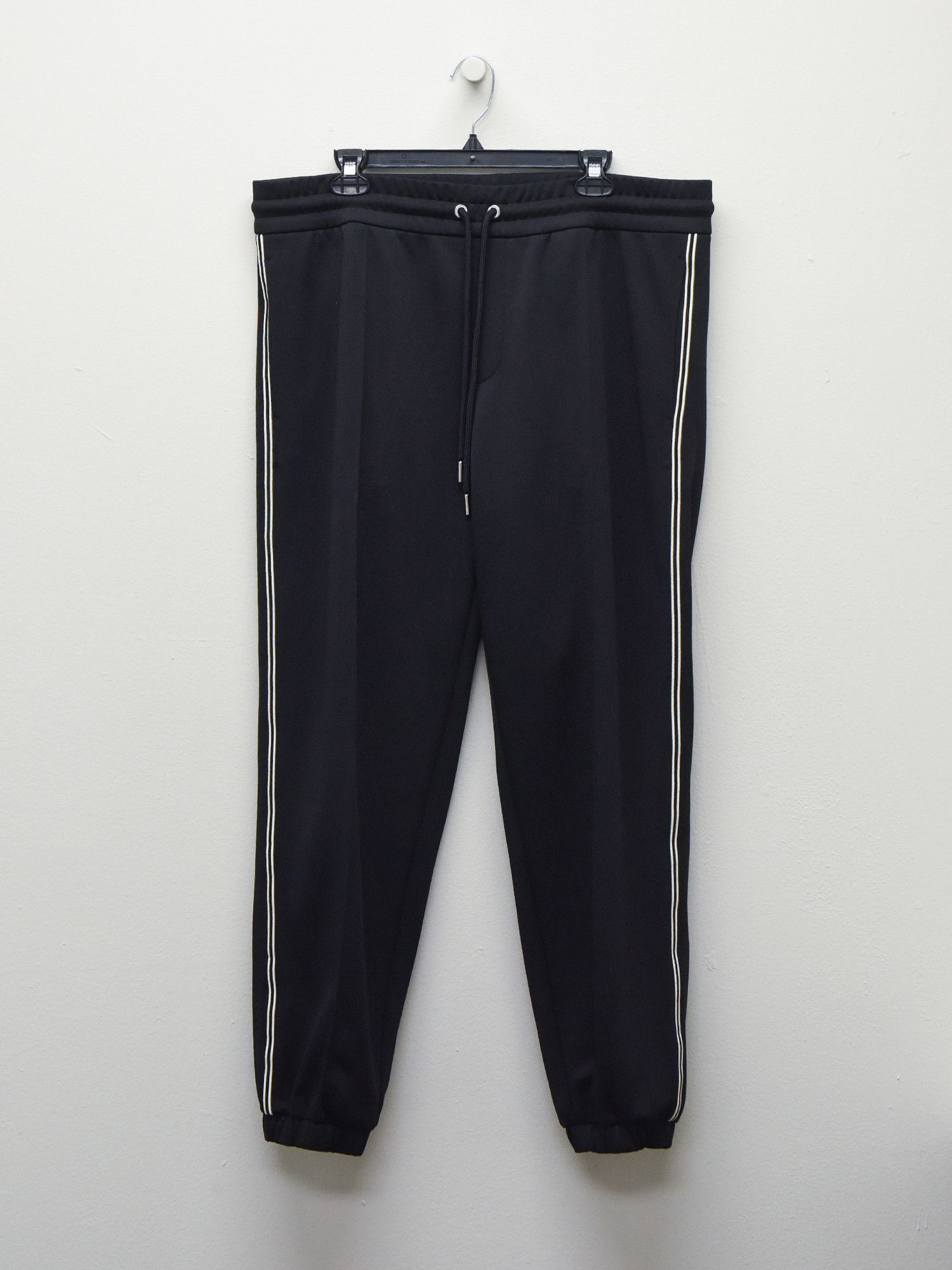 Moncler MONCLER Mens Striped Logo Track Pants Size US 38 / EU 54 - 1 Thumbnail