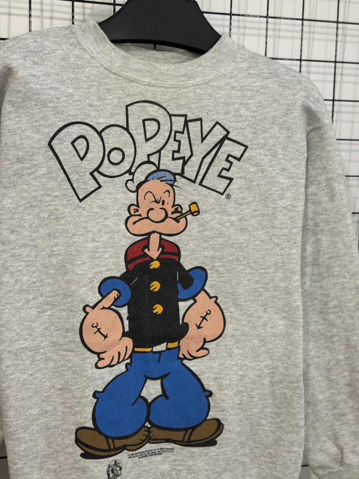 Cartoon Network vintage Popeye crewneck sweatshirt. Size US M / EU 48-50 / 2 - 2 Thumbnail