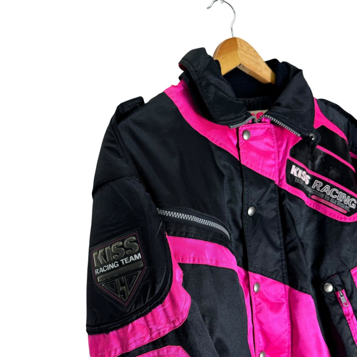 KISS 🌟KISS RACING MOTORCYCLE RACING TEAM JACKET Size US M / EU 48-50 / 2 - 7 Thumbnail