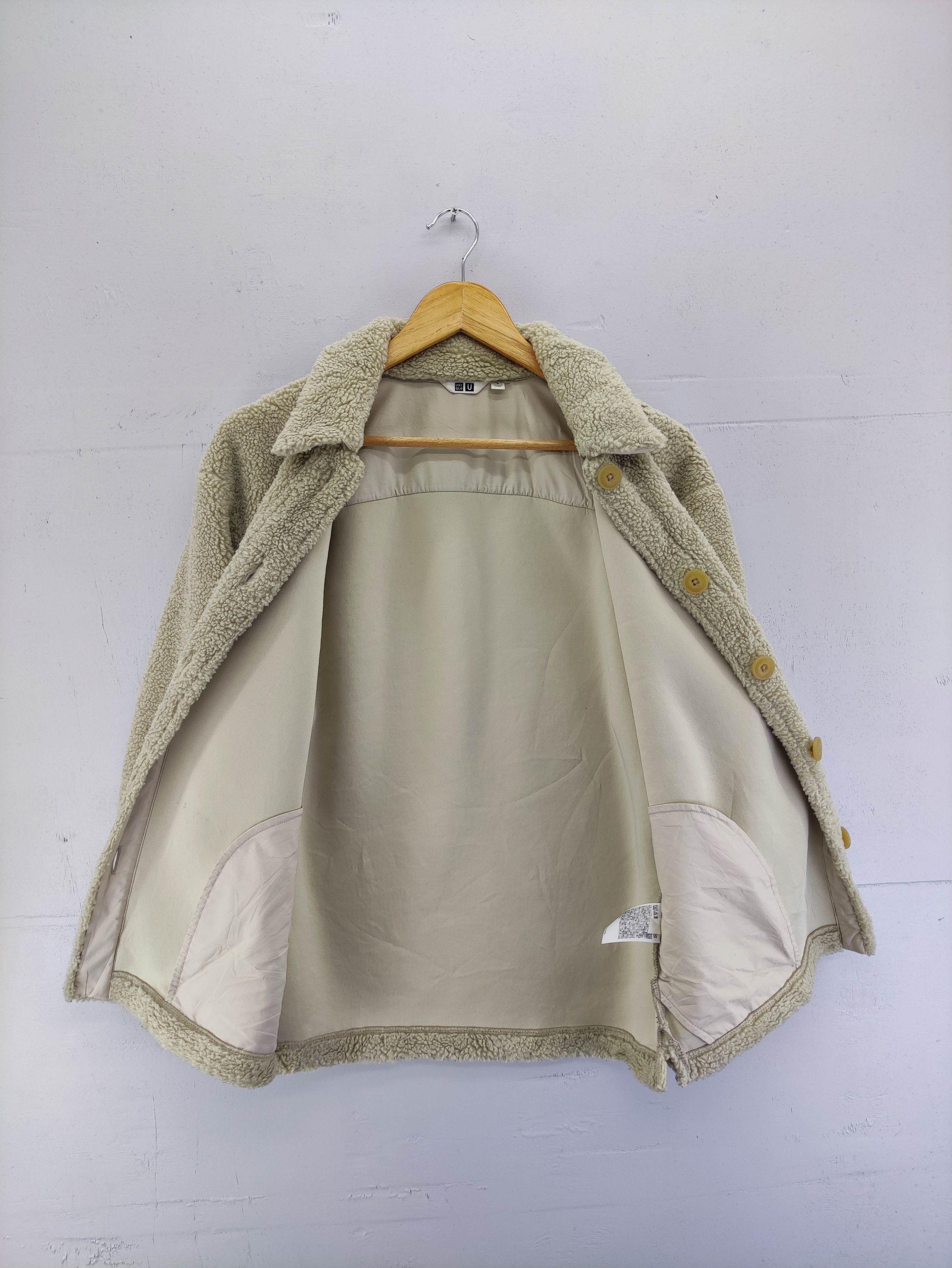 Lemaire × Uniqlo Lemaire U Uniqlo Sherpa Jacket Button Up Size US M / EU 48-50 / 2 - 4 Thumbnail
