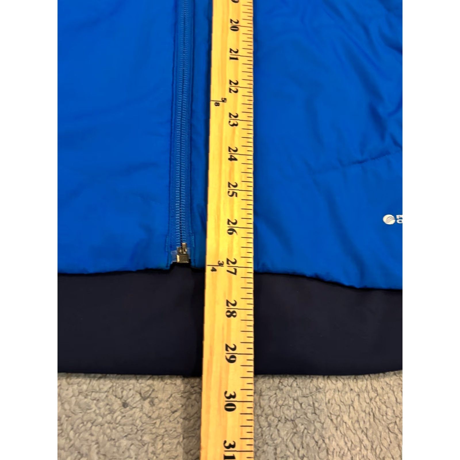 Salomon Salomon Jacket Womens Large Blue Orange Hooded Full Zip Reversible Parka Ski Size M / US 6-8 / IT 42-44 - 4 Thumbnail