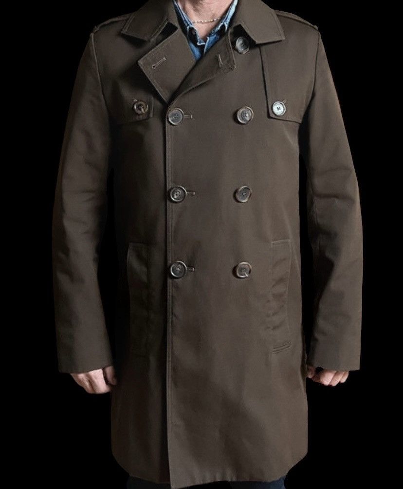 Dior × Hedi Slimane Dior Navigate Pea Coat Size US M / EU 48-50 / 2 - 3 Thumbnail
