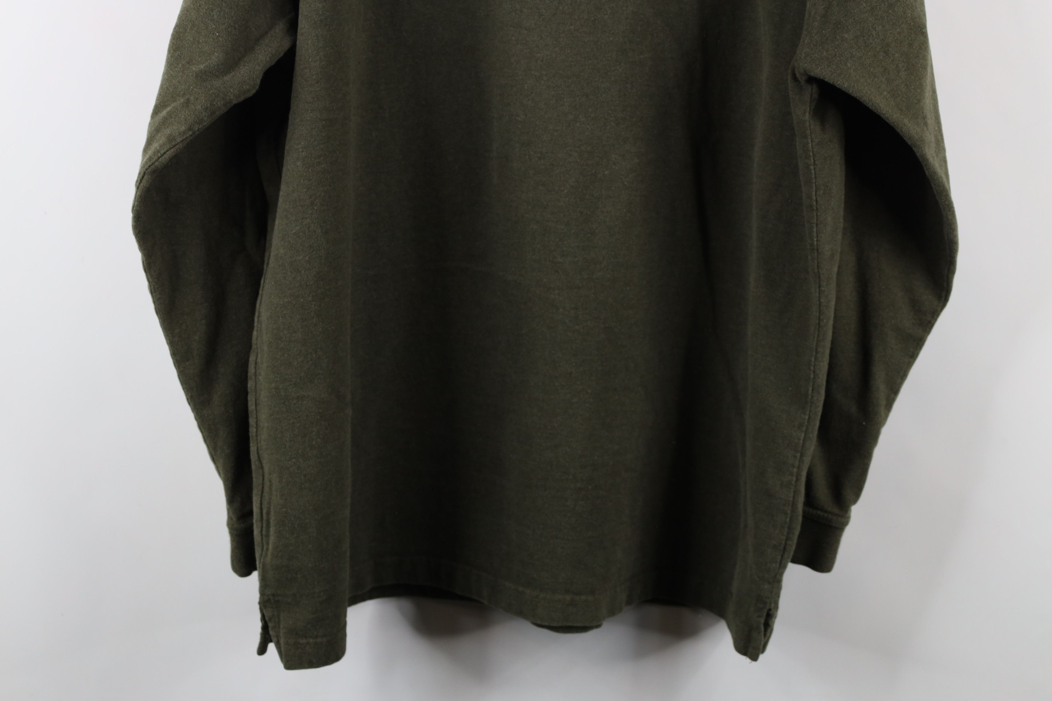 Vintage Vintage 90s Streetwear Heavyweight Long Sleeve Rugby Polo Size US XL / EU 56 / 4 - 11 Thumbnail