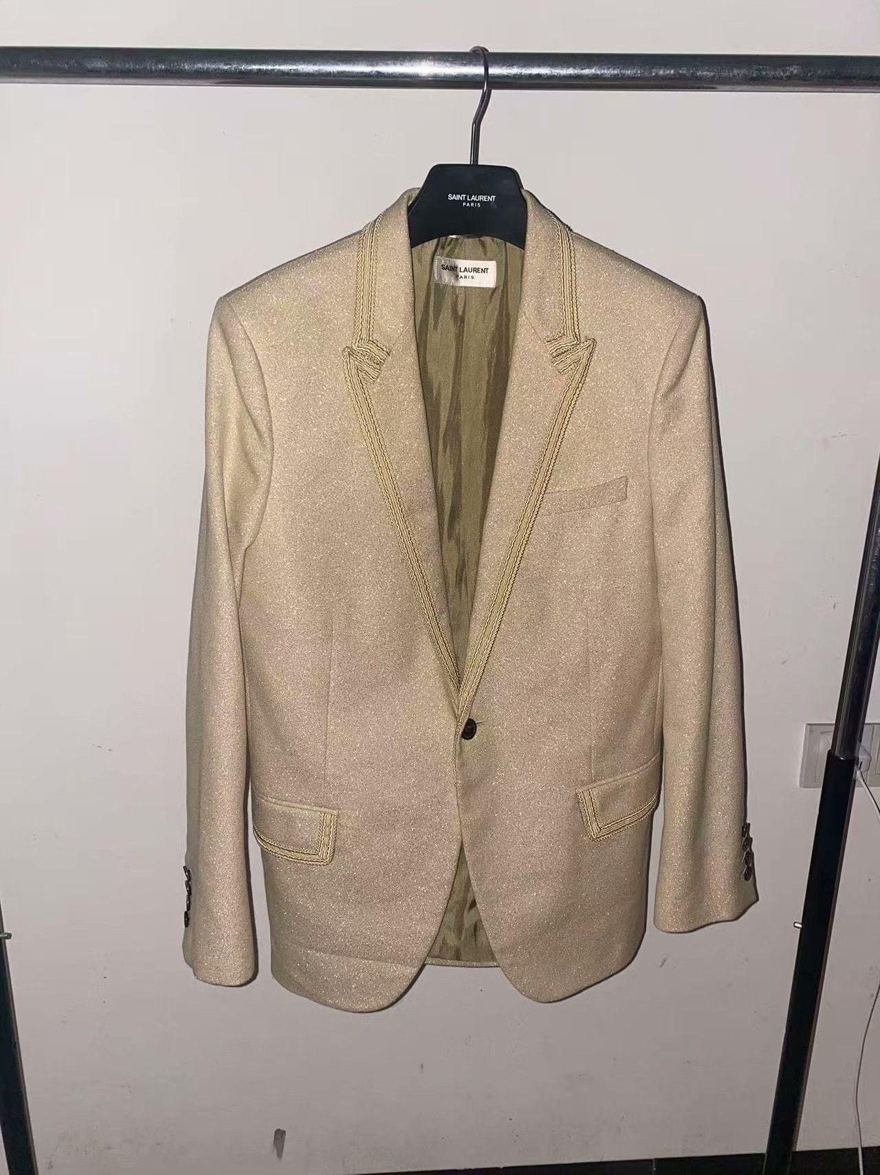 Saint Laurent Paris Saint Laurent 15SS Court Star Blazer Size US S / EU 44-46 / 1 - 1 Thumbnail