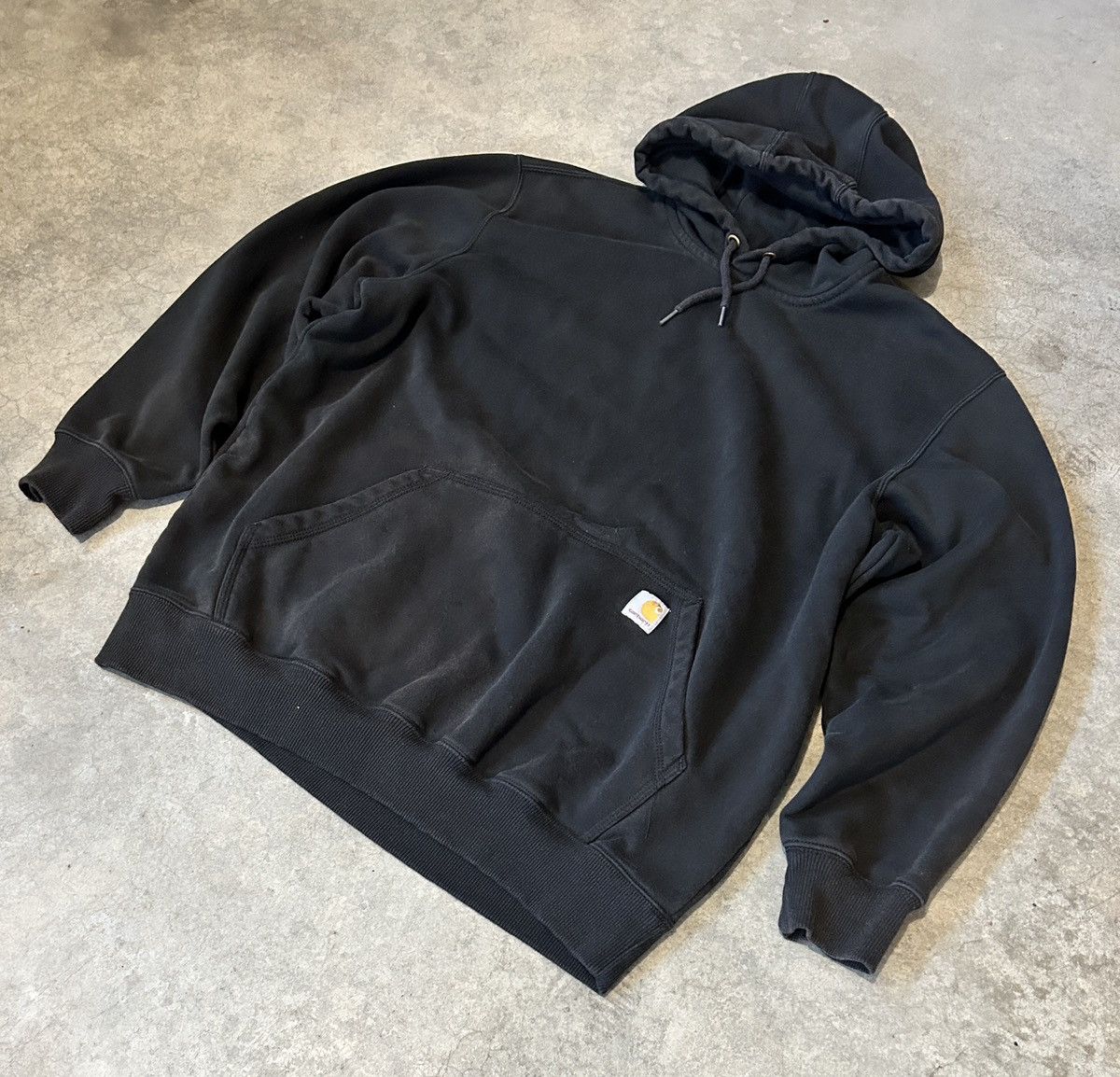 Carhartt Carhartt Loose Fit Embroidered Hooded Workwear Sweatshirt Size US XL / EU 56 / 4 - 3 Thumbnail