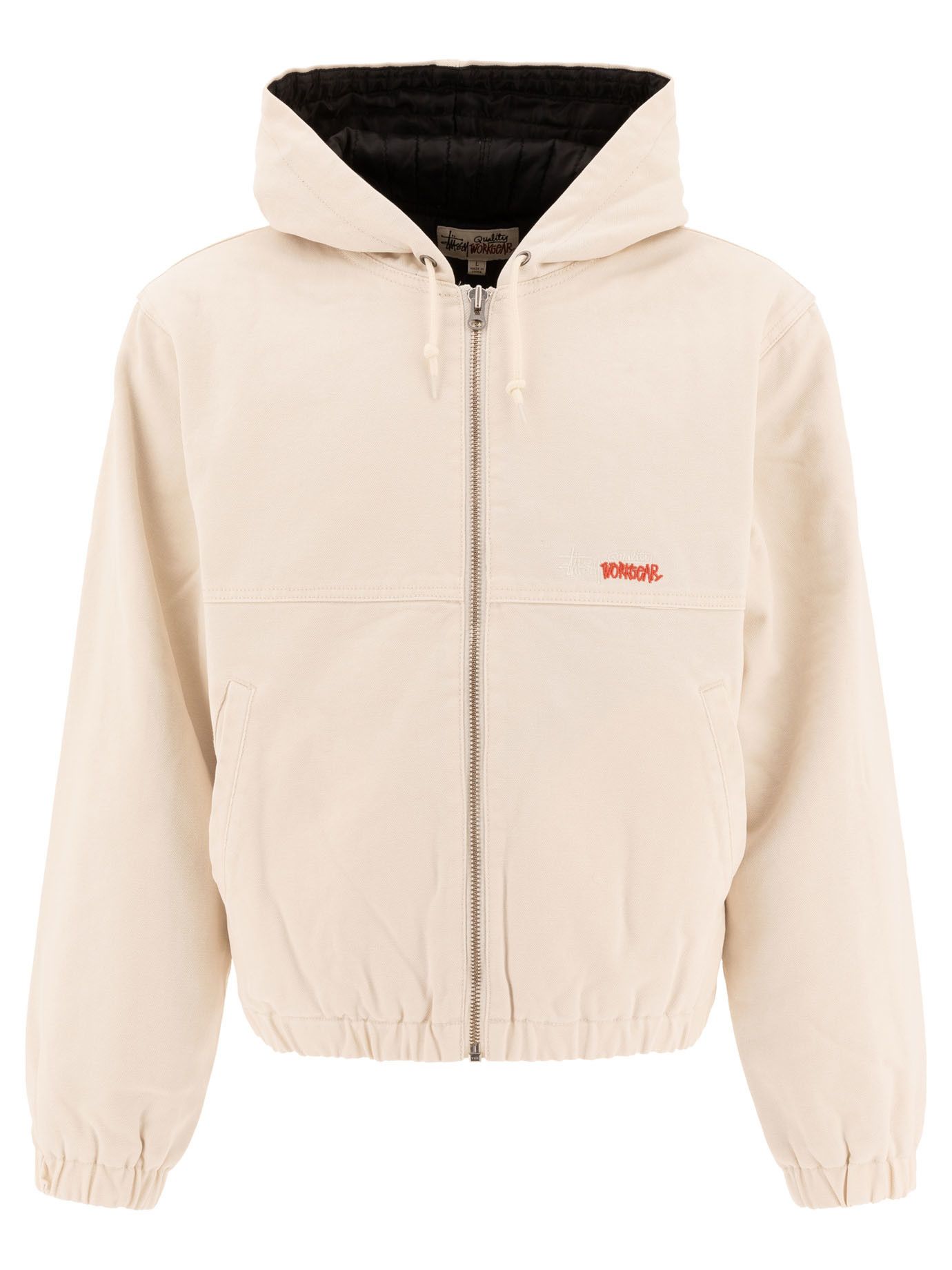 Hypebeast × Stussy STUSSY ALFONSO CANVAS SHOP JACKET | Grailed