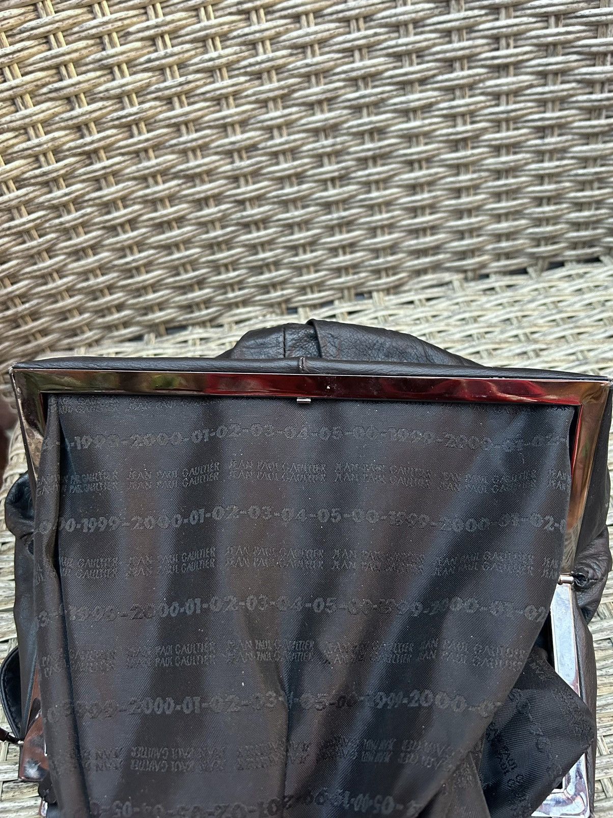 Jean Paul Gaultier Jean Paul Gaultier 1999/2000 Maroquinerie Leather Clutch Size ONE SIZE - 5 Thumbnail