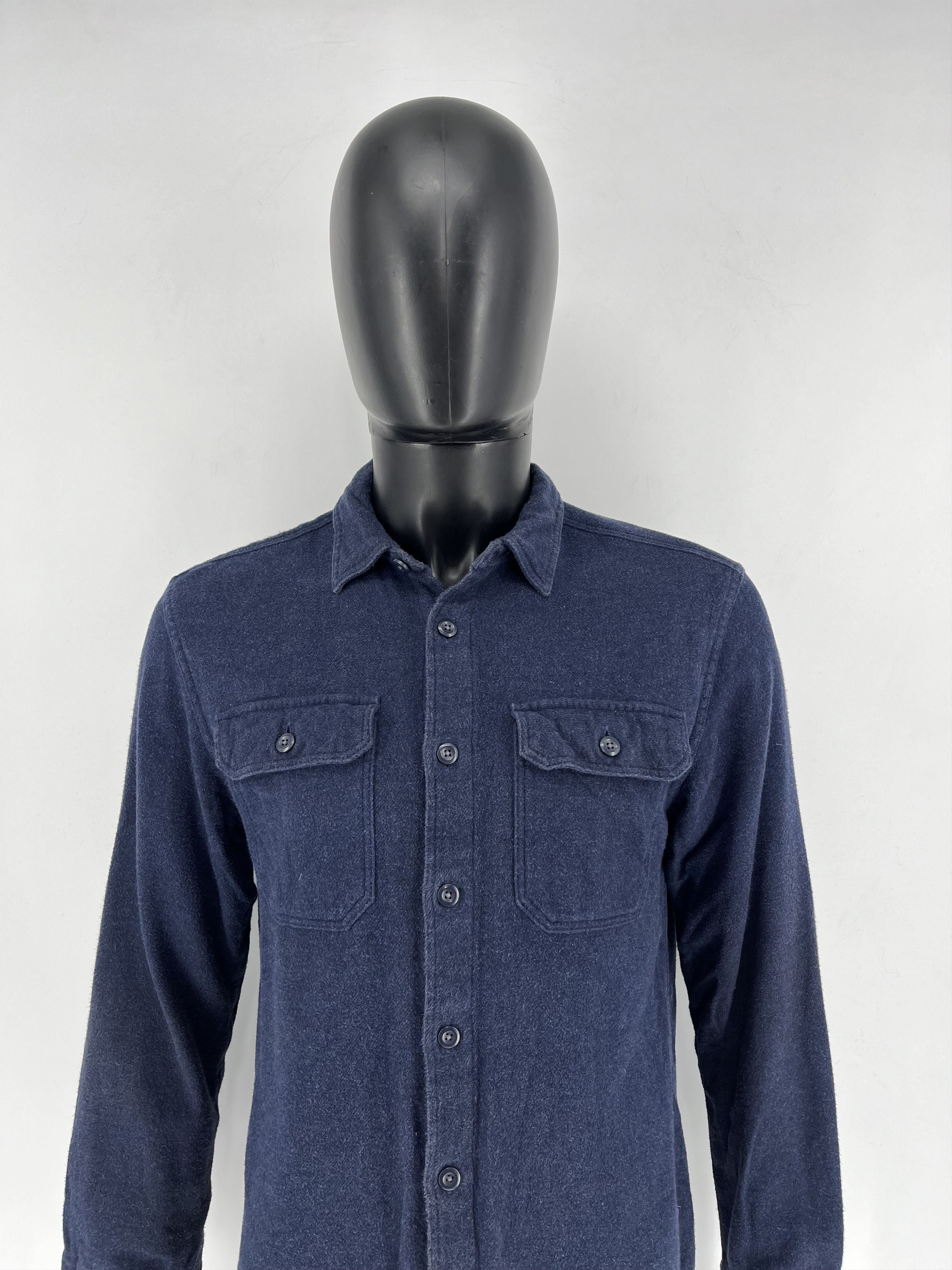 Patagonia Patagonia Men's Long-Sleeved Fjord Flannel Shirt Blue Size S Size US S / EU 44-46 / 1 - 3 Thumbnail