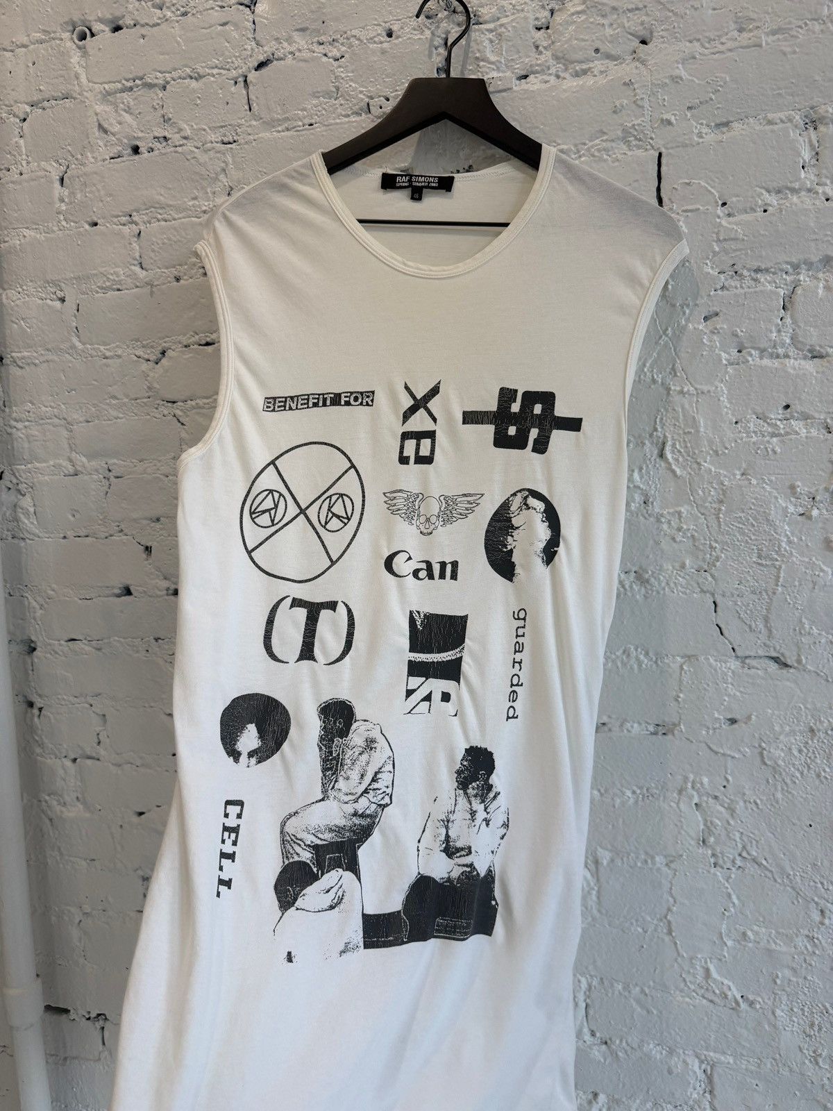 Raf Simons S/S 2003 RAF SIMONS ‘CONSUMED’ TANK TOP Size US S / EU 44-46 / 1 - 2 Thumbnail