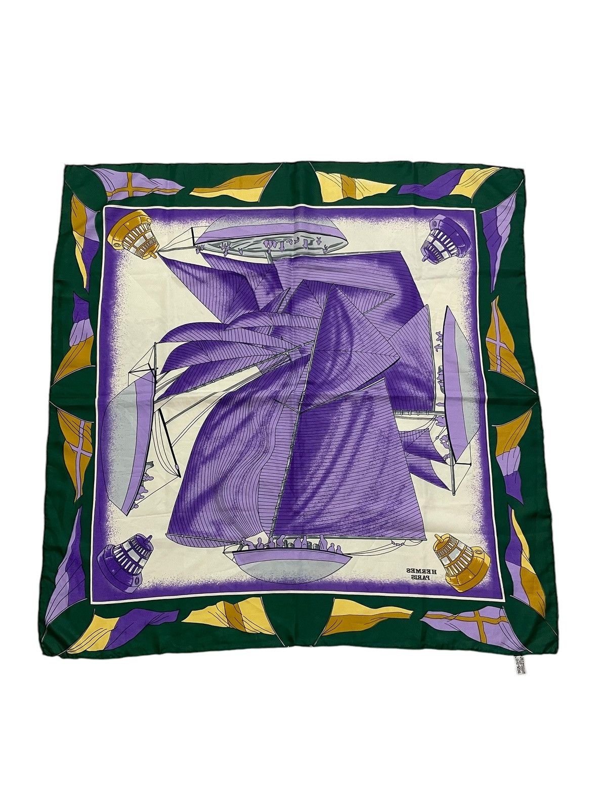Hermes × Vintage HERMES PARIS SILK SCARVES Size ONE SIZE - 5 Thumbnail
