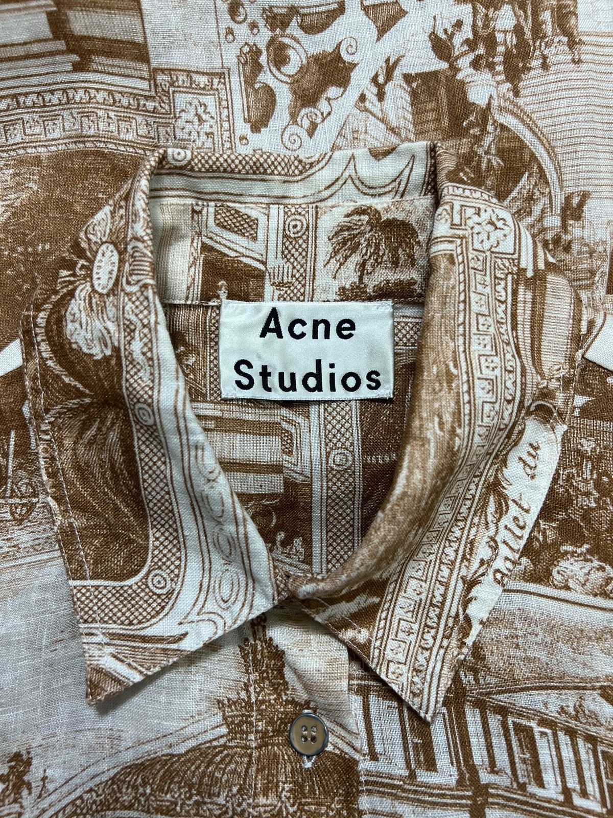 Acne Studios Acne Studios - S/S 2019 - Della Theatre Linen Dress Size XS / US 0-2 / IT 36-38 - 11 Thumbnail