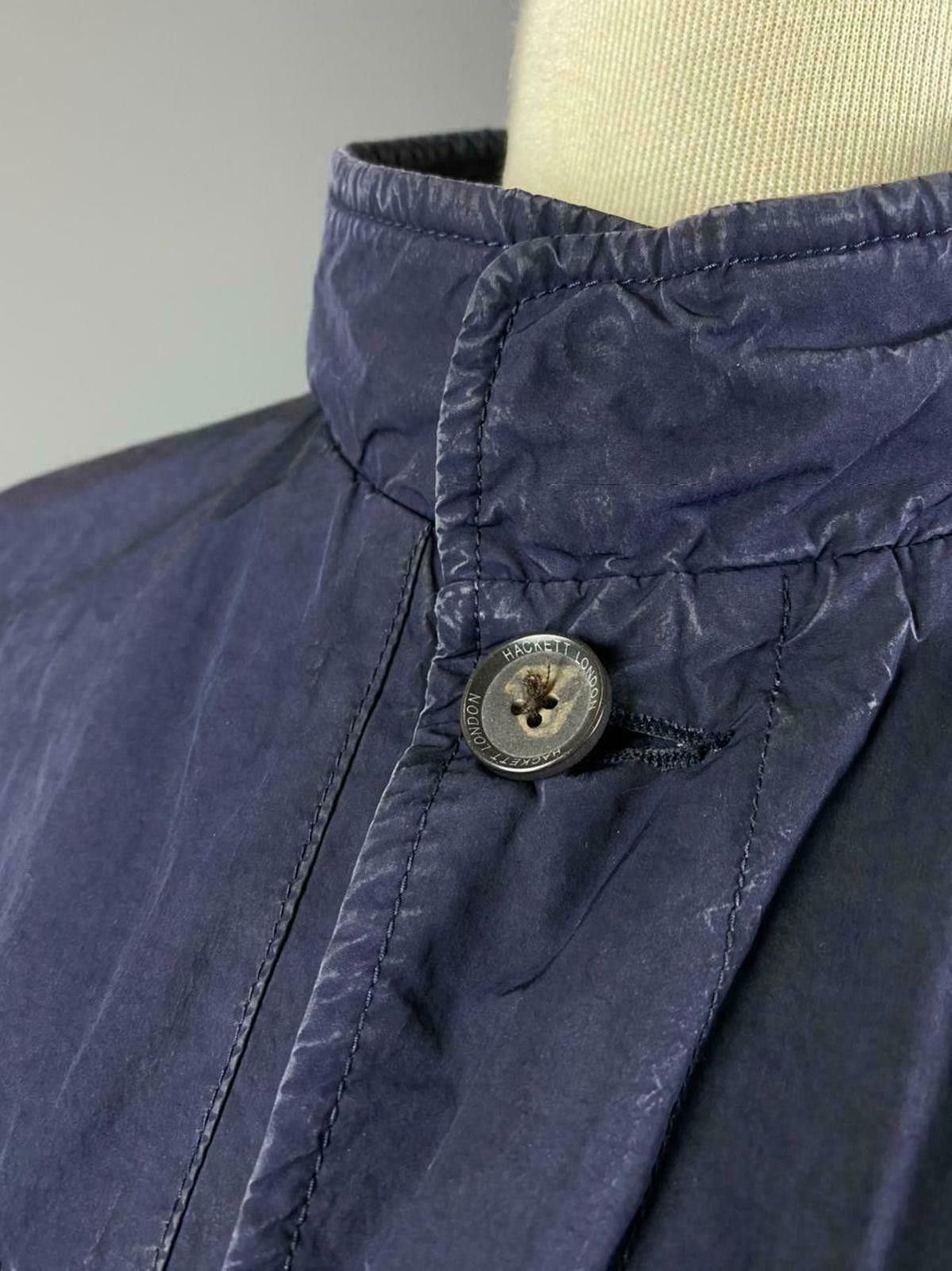 Designer Men Hackett London Blue Multi Pocket Nylon Jacket Size XL Size US XL / EU 56 / 4 - 7 Thumbnail