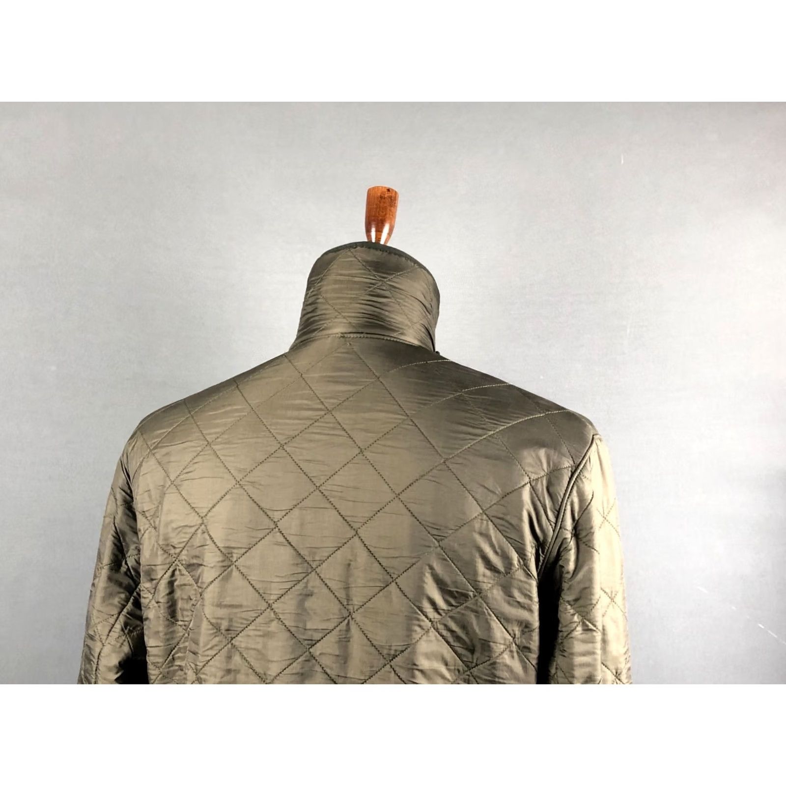 Barbour Barbour Full Zip Jacket Men L Green Nylon Quilted Barbour Size US L / EU 52-54 / 3 - 4 Thumbnail