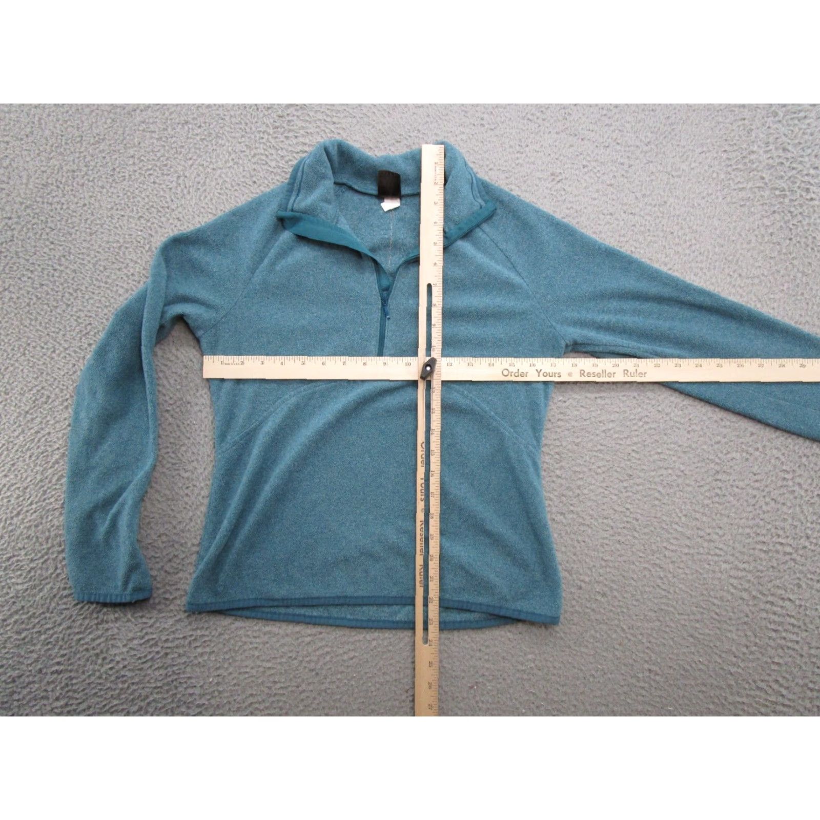 Vintage REI Co-Op Green Women's Active Pullover 1/4 Zip Lightweight Fleece Jacket XS SZ Size XS / US 0-2 / IT 36-38 - 4 Thumbnail