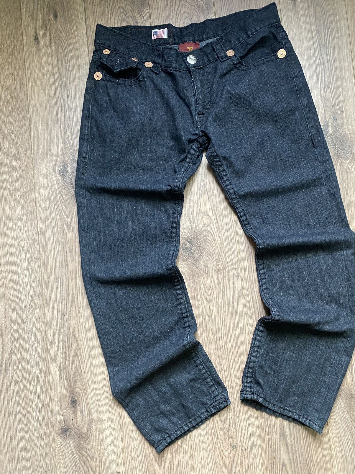True Religion × Vintage Vintage True Religion Denim Jeans Pants Size 38 Size US 38 / EU 54 - 2 Thumbnail