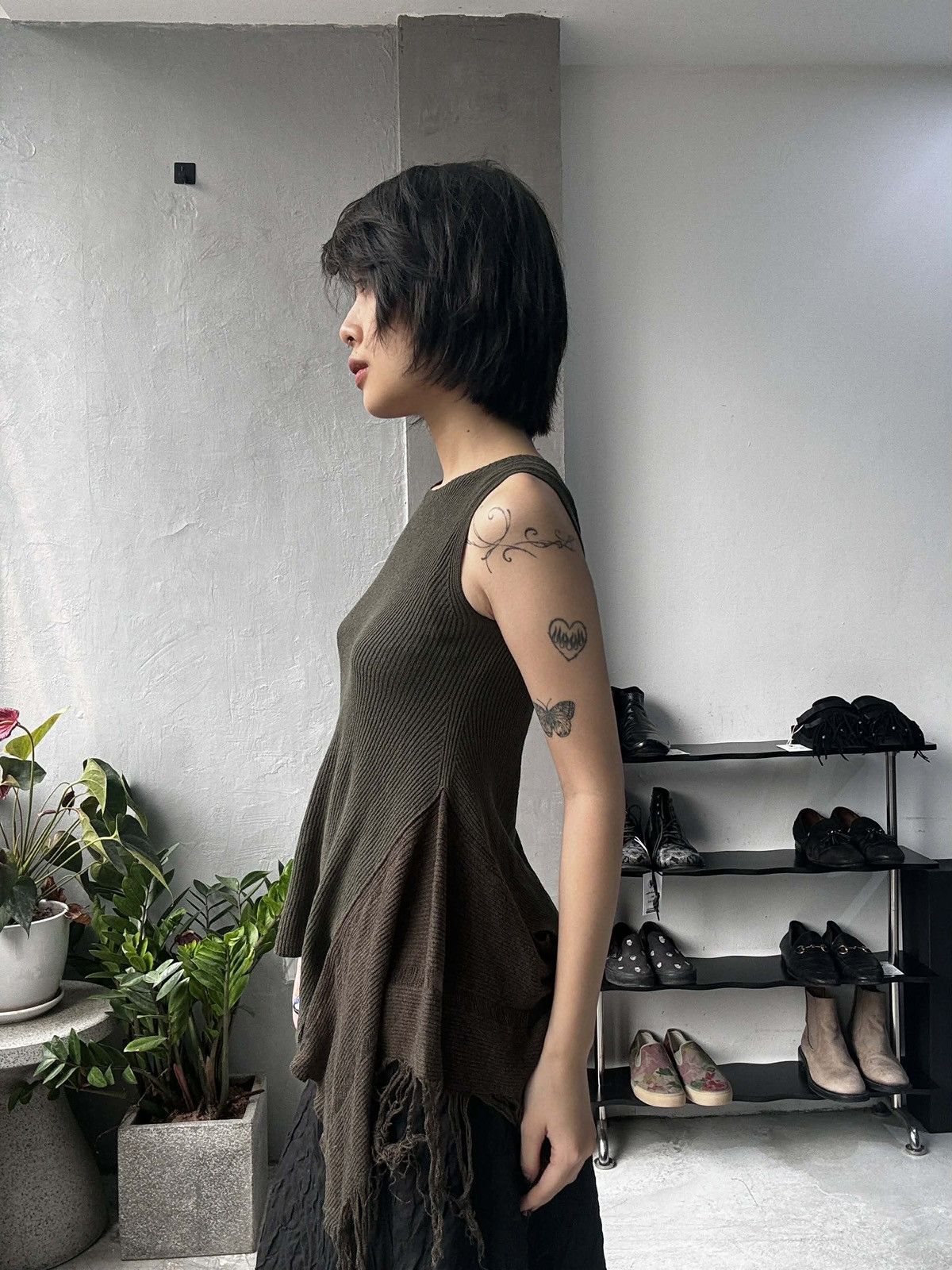 Y's Y’s Asymmetric Sleeveless Top Size M / US 6-8 / IT 42-44 - 2 Thumbnail