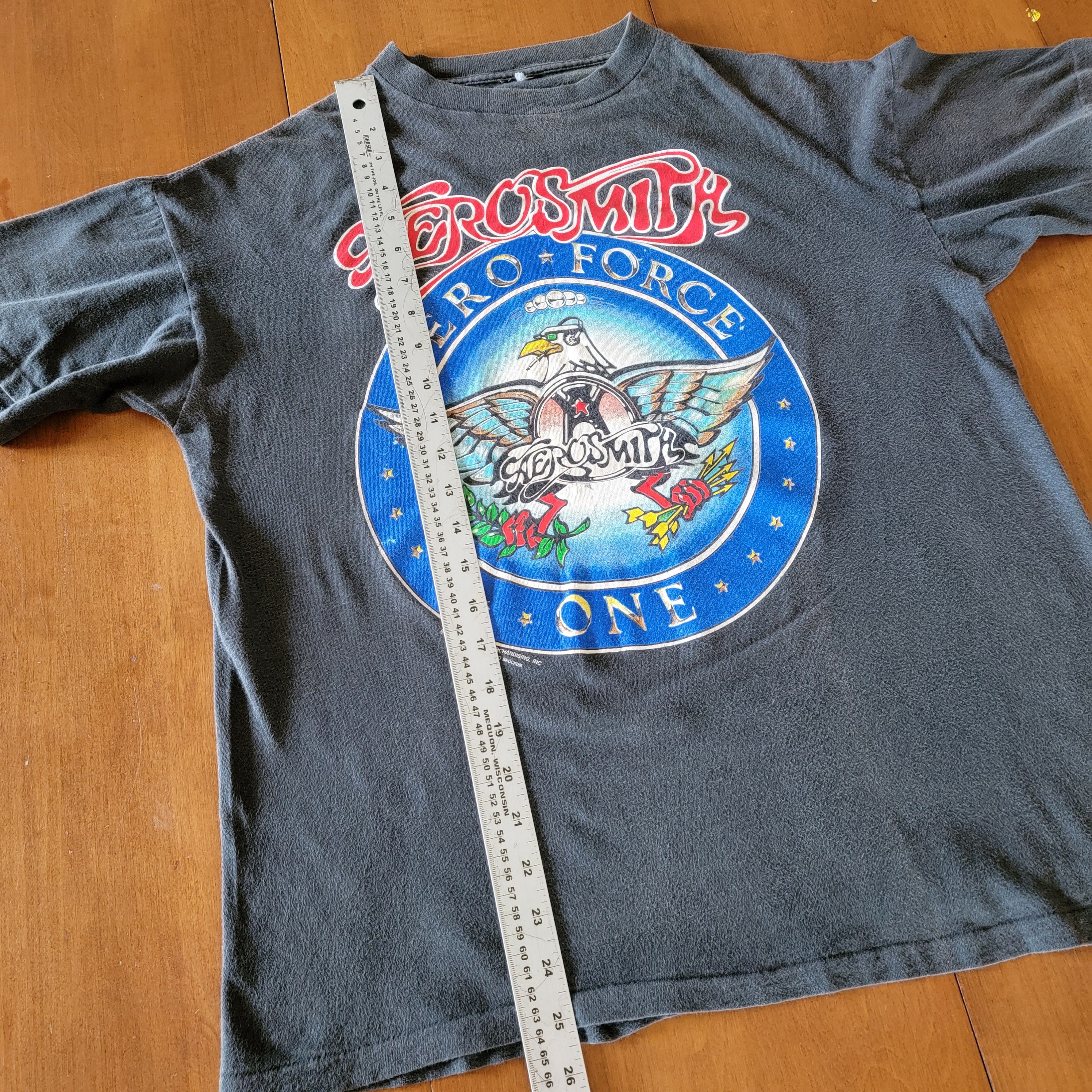 Band Tees × Vintage Vintage '89 Aerosmith Pump Tour Shirt Size US L / EU 52-54 / 3 - 7 Thumbnail