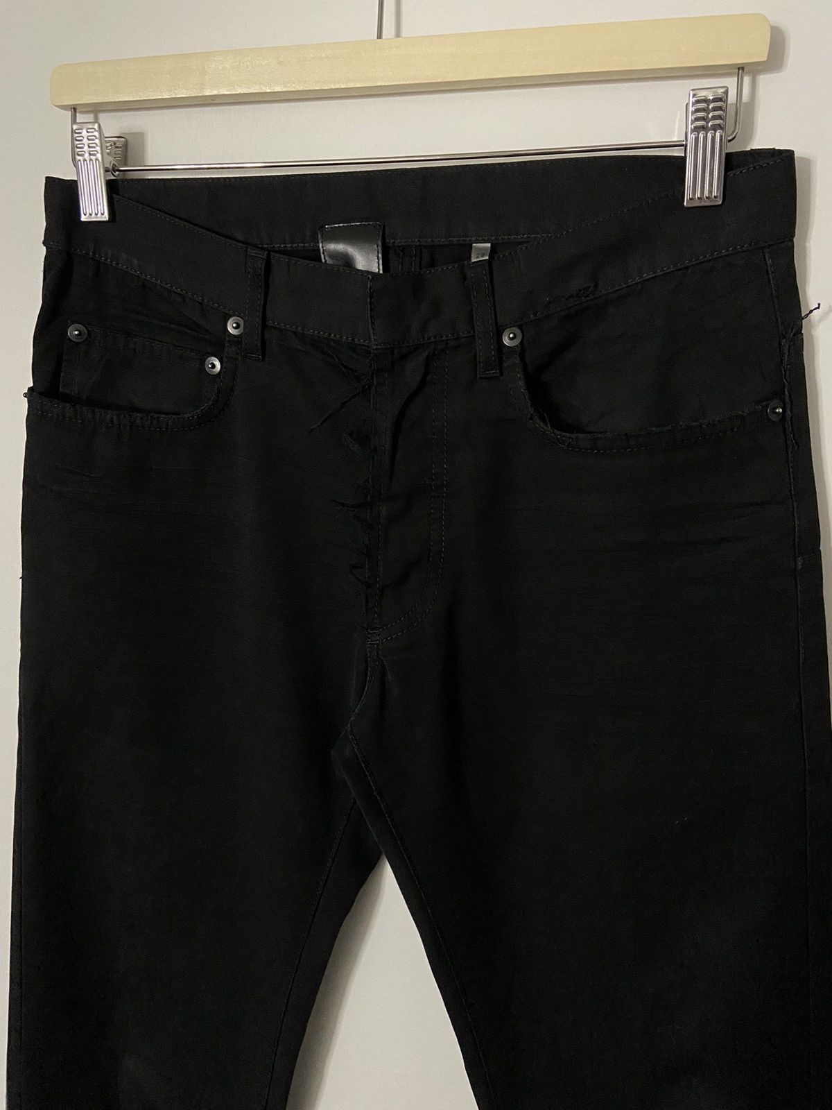 Dior Dior Homme AW04 ‘victim of the crime” whiskered pants Size US 29 - 4 Thumbnail