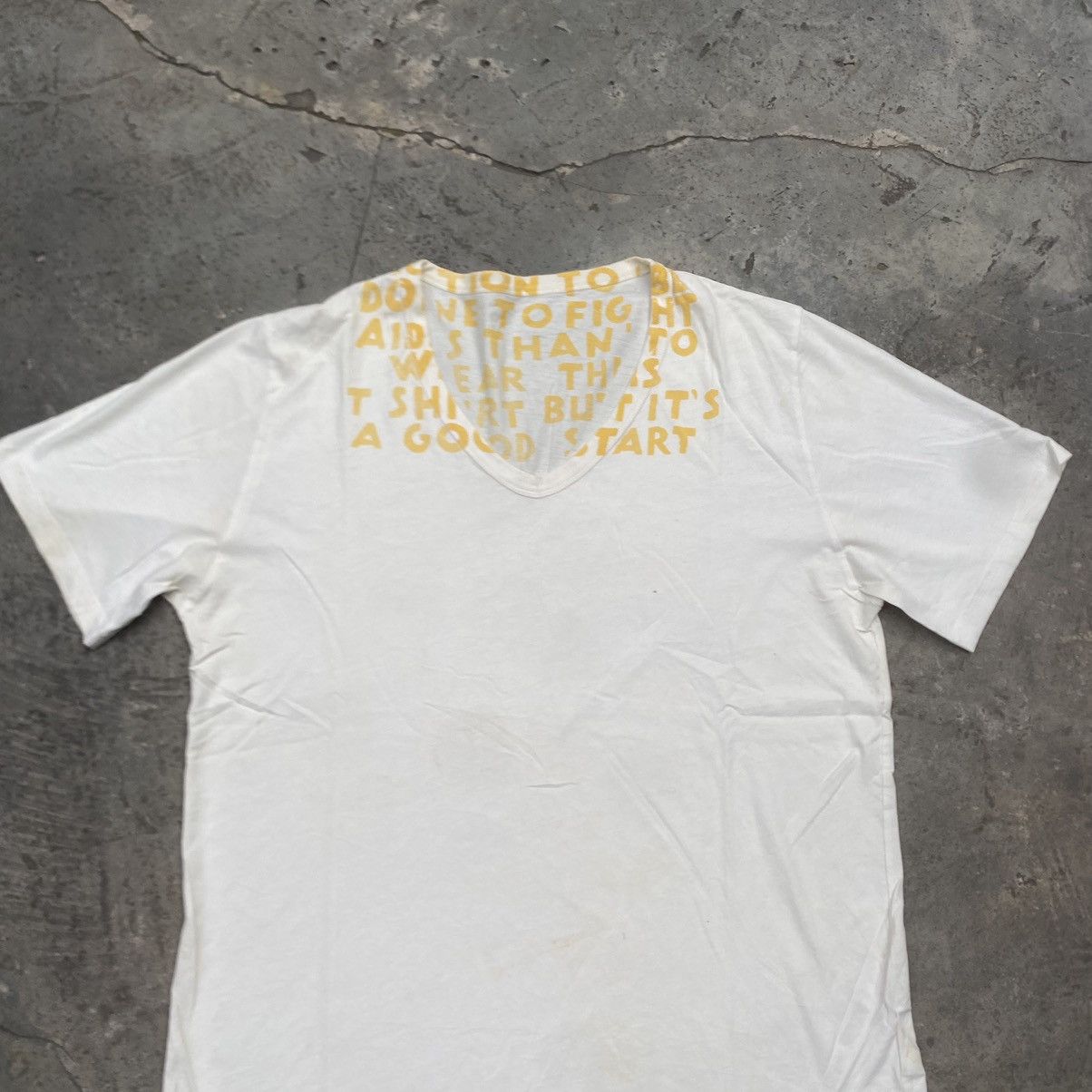 Maison Margiela Margiela Aids Tshirt Size US M / EU 48-50 / 2 - 3 Thumbnail