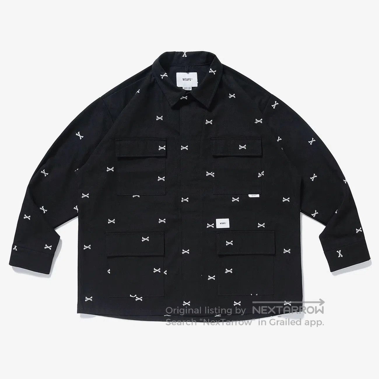 Wtaps WTAPS Jungle 01 Long Sleeve Cotton Shirt. Size US S / EU 44-46 / 1 - 3 Thumbnail