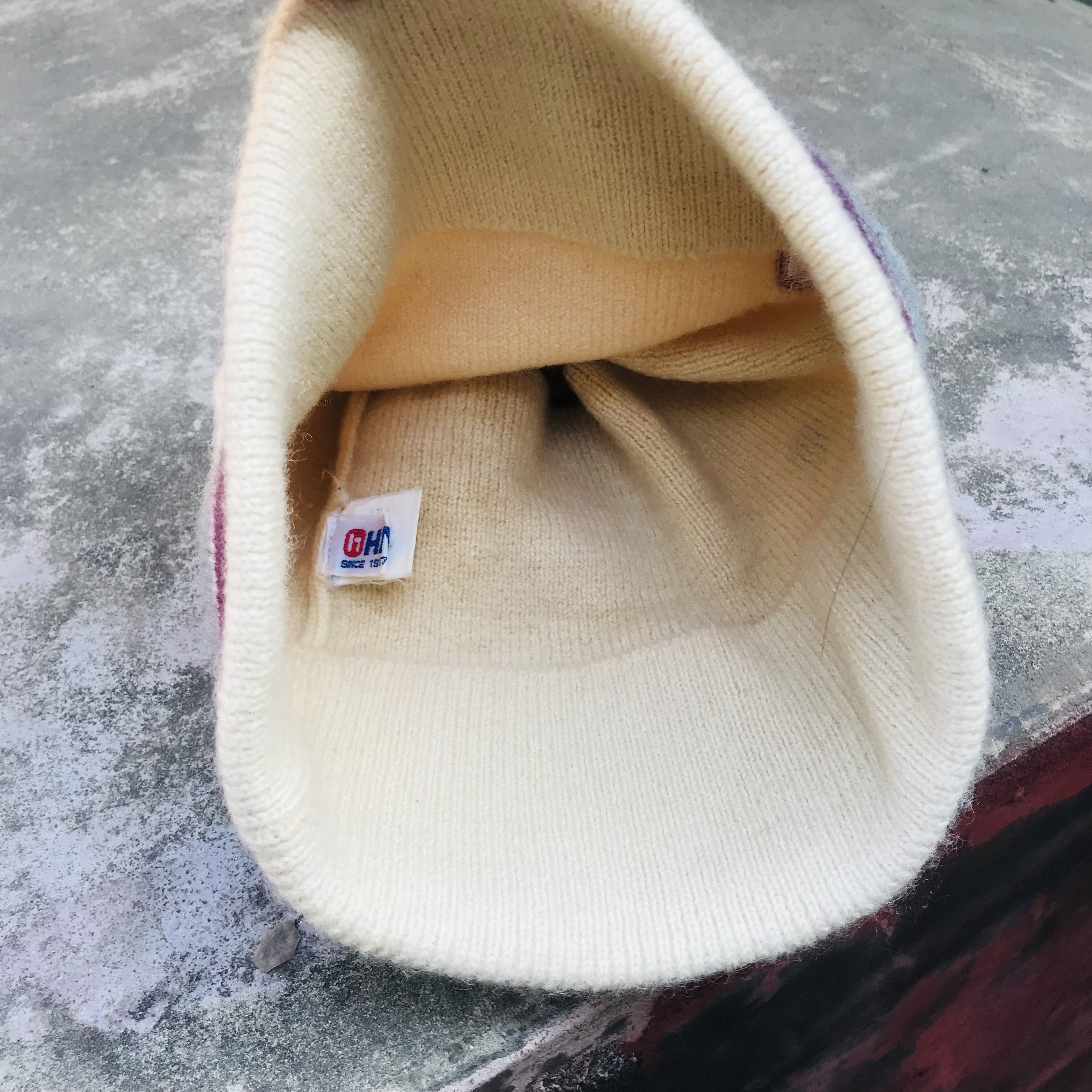 Japanese Brand × Vintage Japanese Vintage Bubble Pom Beanie Size ONE SIZE - 3 Thumbnail