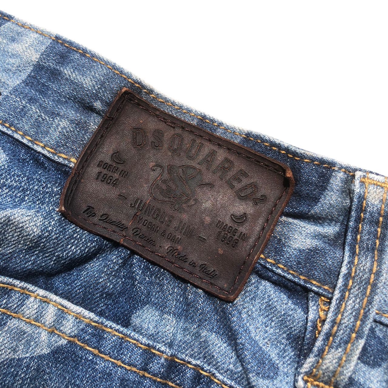 Dsquared2 × Vintage 🇮🇹 Vintage Dsquared2 Cargo Pants Camouflage Made In Italy Size US 33 - 2 Thumbnail