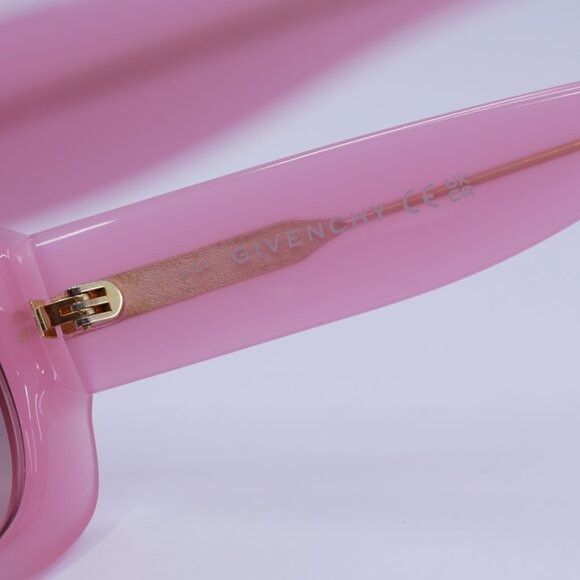 Givenchy 🕶️ New Givenchy GV40104U 72F Sunglasses - Shiny Pink Frame Size ONE SIZE - 7 Thumbnail