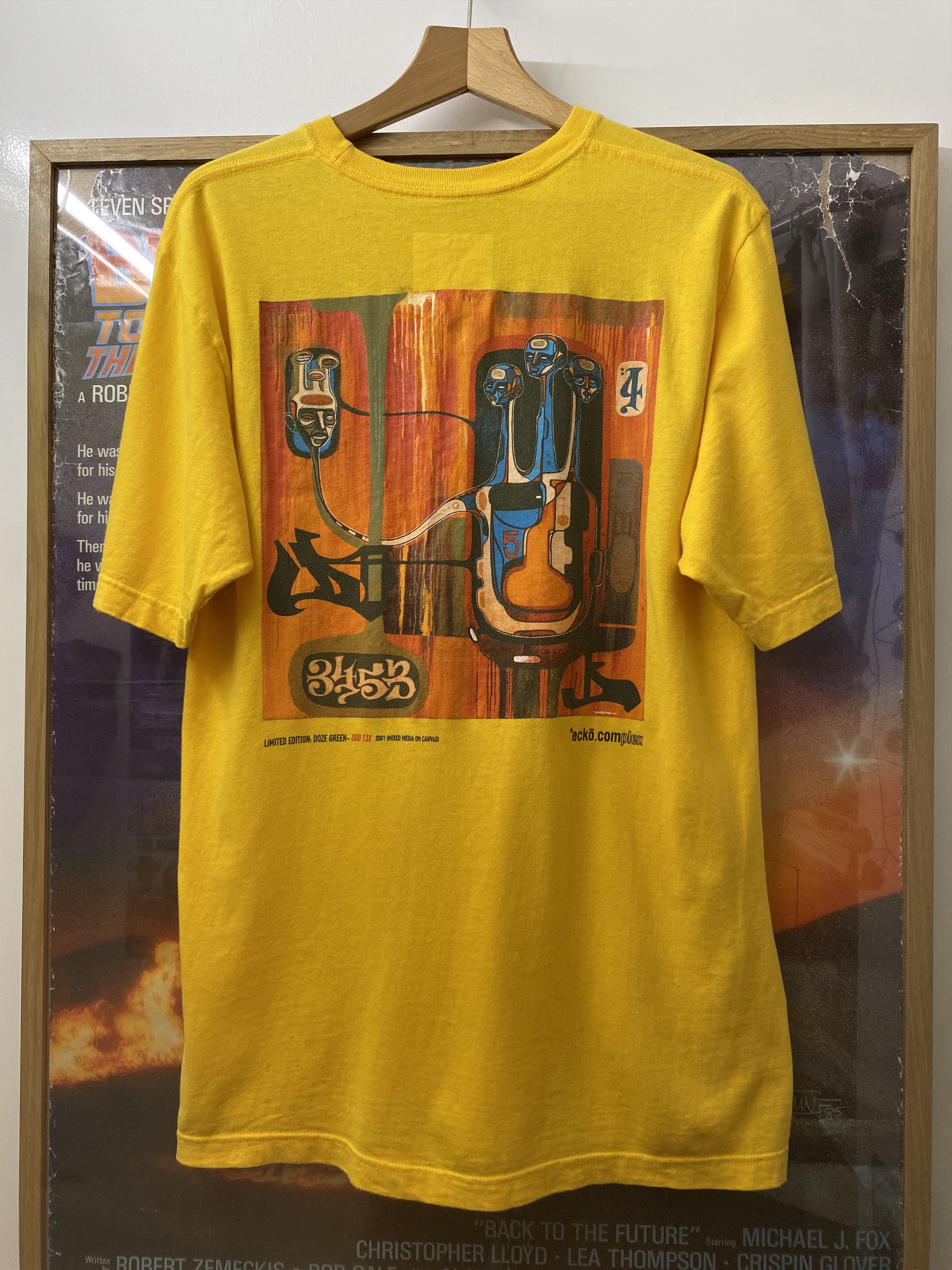 Ecko Unltd. 2001 Vintage Ecko Unltd. Complex x Doze Green 0DD13X Art Tee Size US M / EU 48-50 / 2 - 1 Thumbnail