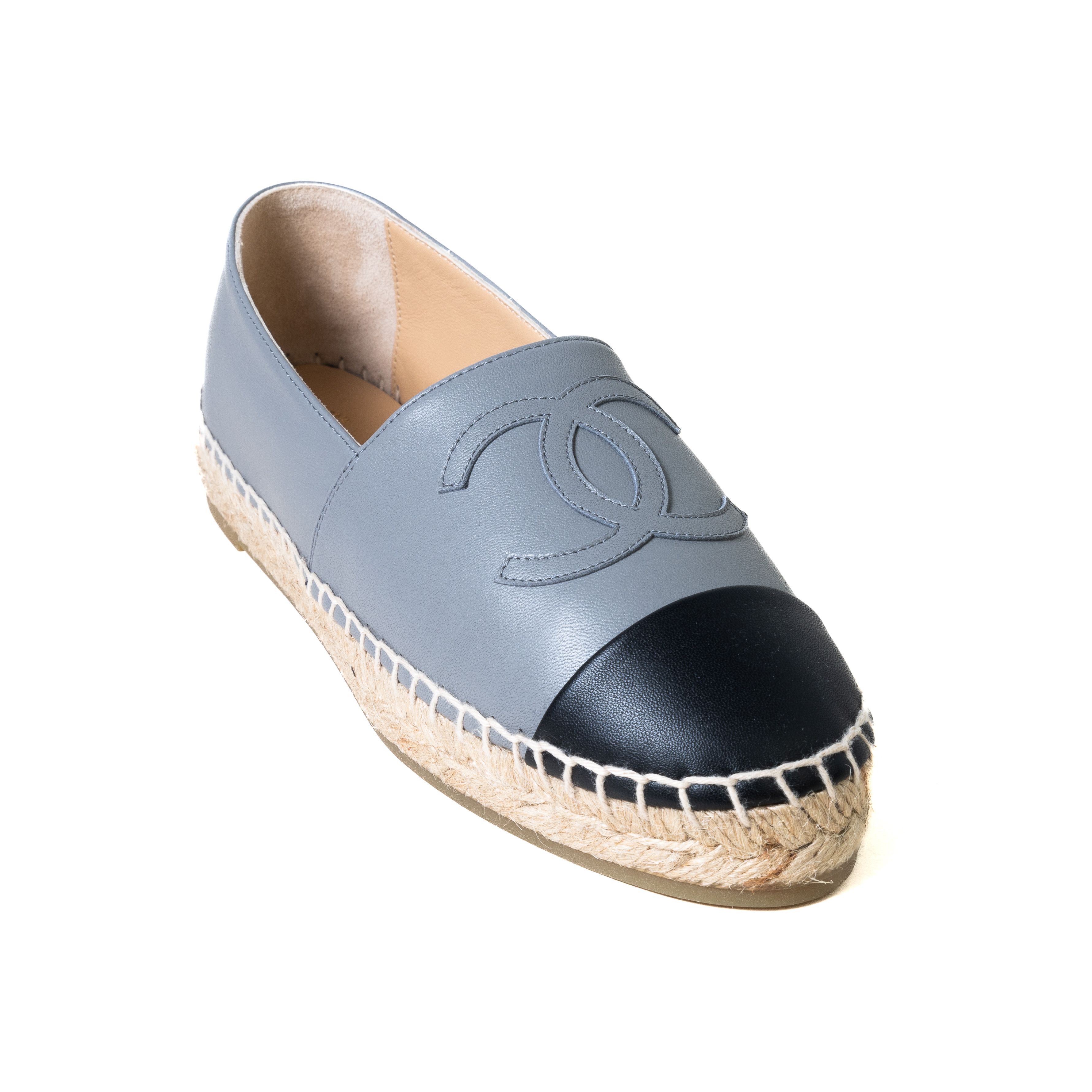 Lambskin chanel espadrilles store