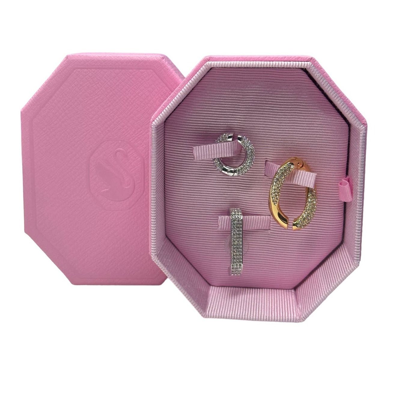 Swarovski Swarovski Dextera ear cuff Set (3), Asymmetrical design Size ONE SIZE - 1 Thumbnail