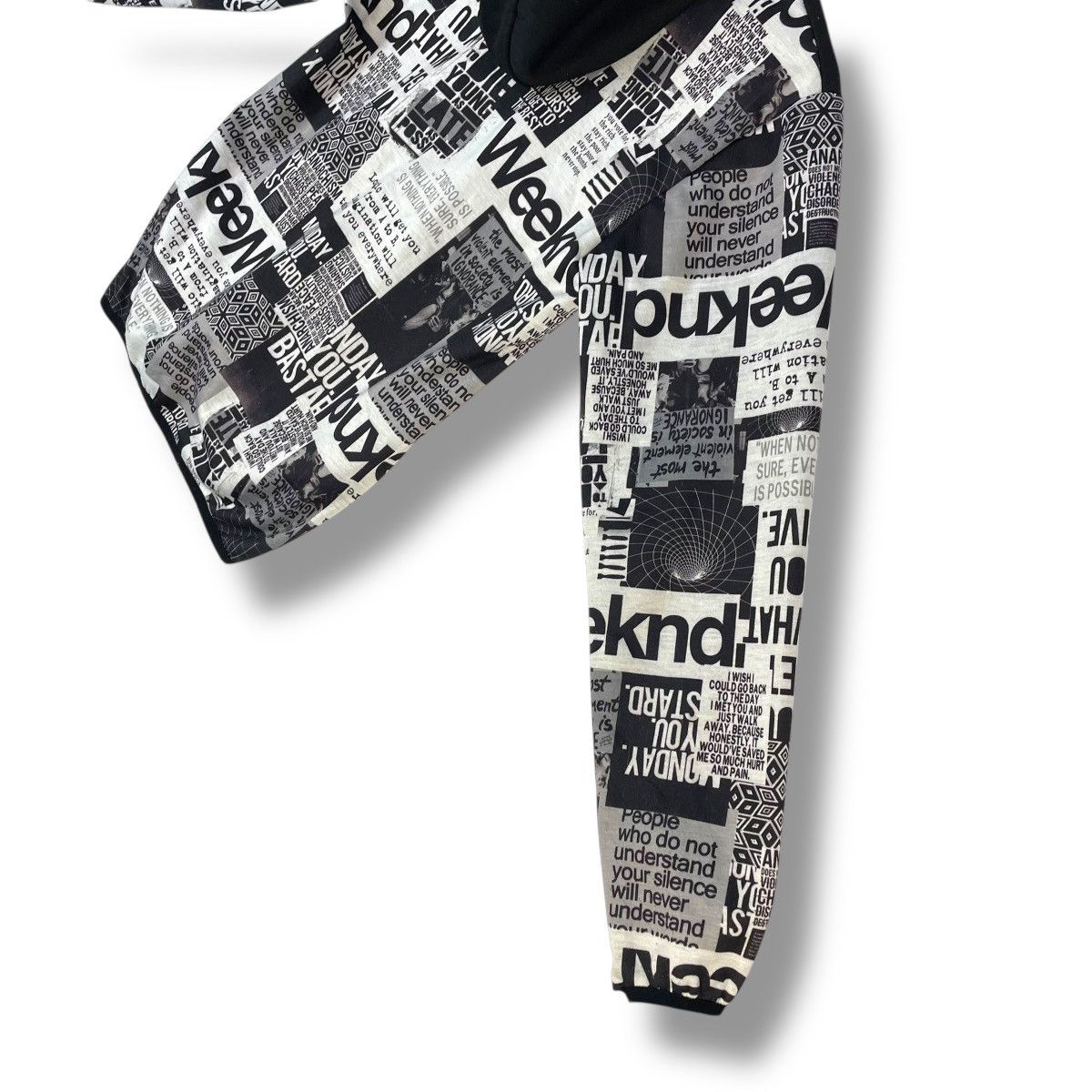 20471120 SHISKY NEWSPAPER WORDING ANARCHY SEDITIONARIES PUNK JACKET Size US S / EU 44-46 / 1 - 13 Thumbnail