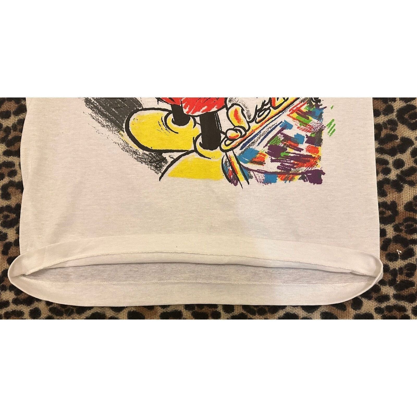 Disney 1980s DISNEY CHARACTER FASHIONS MICKEY MOUSE MODE TShirt Size M / US 6-8 / IT 42-44 - 6 Thumbnail