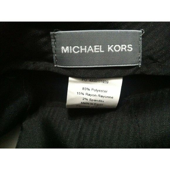 Michael Kors MICHAEL KORS MENS NEW 83%PLYSTR 15%RAYON DRESS PANTS 46/30 Size 46R - 3 Thumbnail