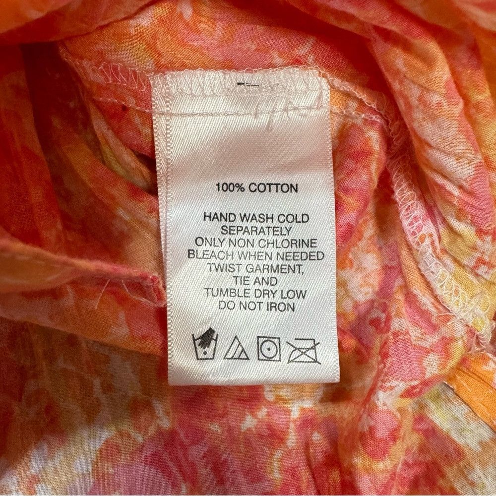 Other NWT New Foxcroft Zoey Long Roll Tab Starburst Crinkled Cott Size S / US 4 / IT 40 - 7 Thumbnail