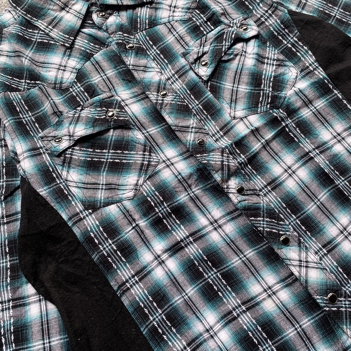 Japanese Brand 🔥Y2k Thruxton Punk shirt ifsixwasnine style street Size US M / EU 48-50 / 2 - 6 Thumbnail