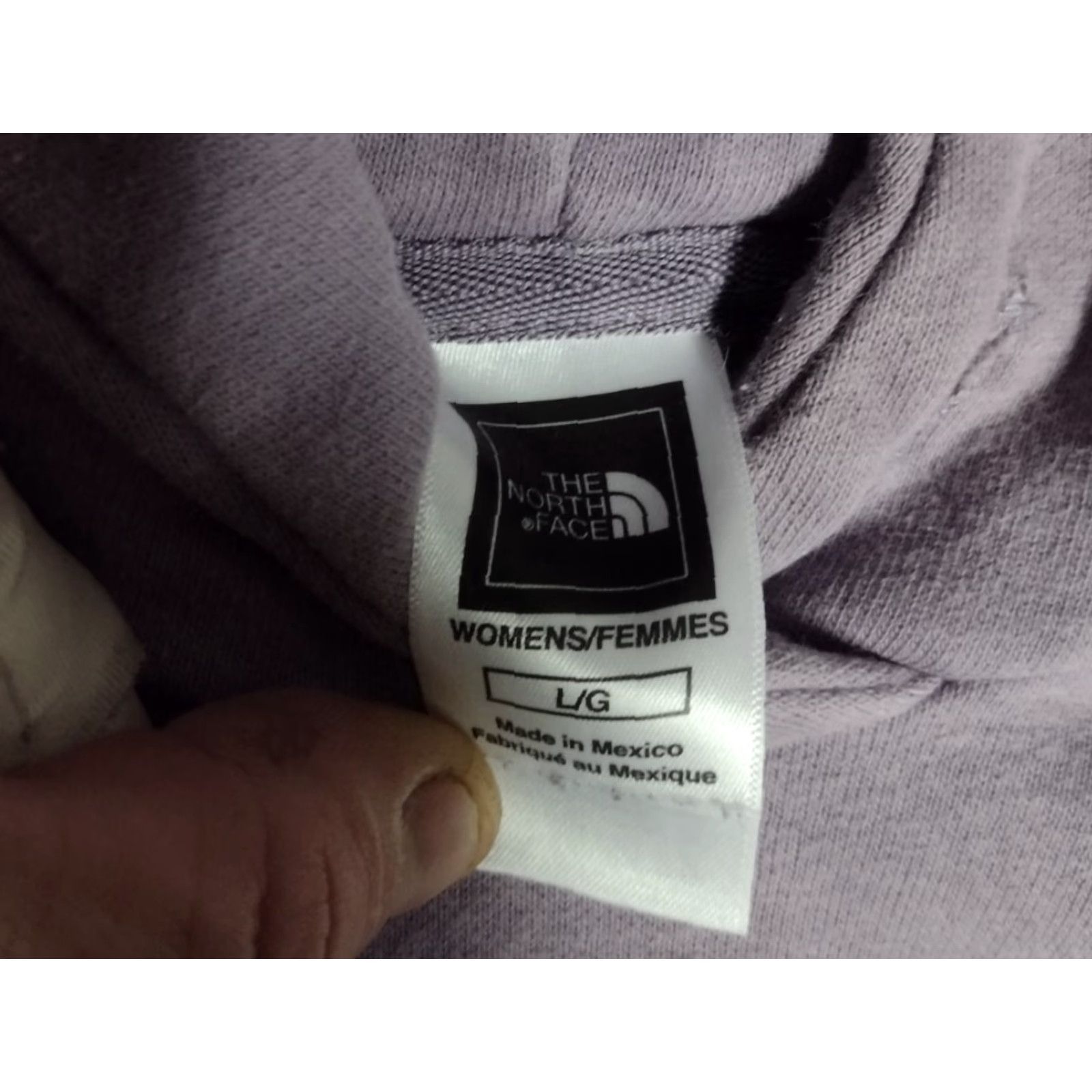 The North Face VINTAGE The North Face Hoodie Women’s Large Purple Pullover Sweatshirt Activewear Size L / US 10 / IT 46 - 3 Thumbnail