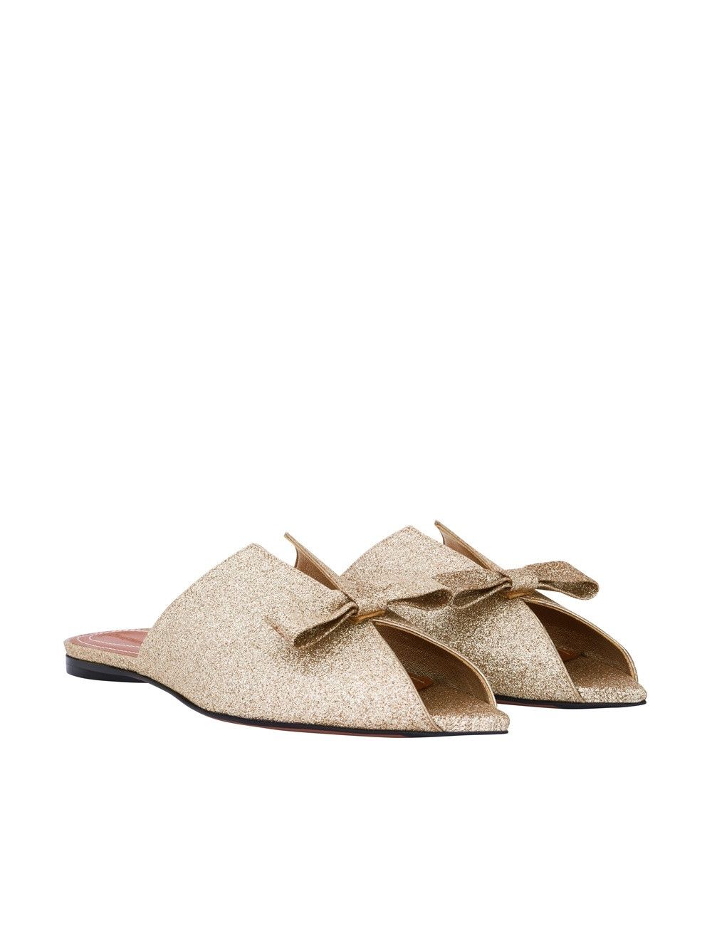 Zimmermann oc11z0925 Tux Mules in Gold Size US 7 / IT 37 - 3 Thumbnail