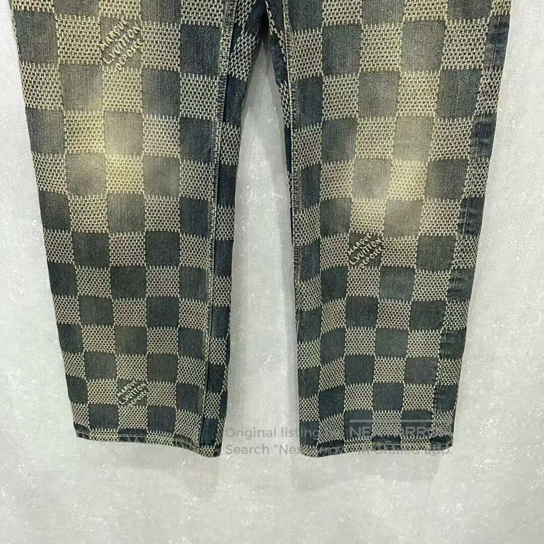 Louis Vuitton louis vuitton checkerboard denim pants size 34. Size US 34 / EU 50 - 3 Thumbnail