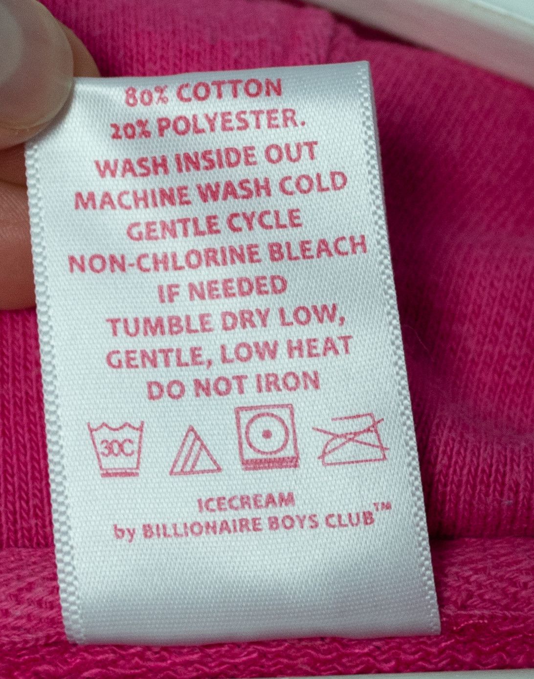 Billionaire Boys Club × Icecream ICECREAM dog hoodie by bilionaire boys club pink Size US L / EU 52-54 / 3 - 7 Thumbnail