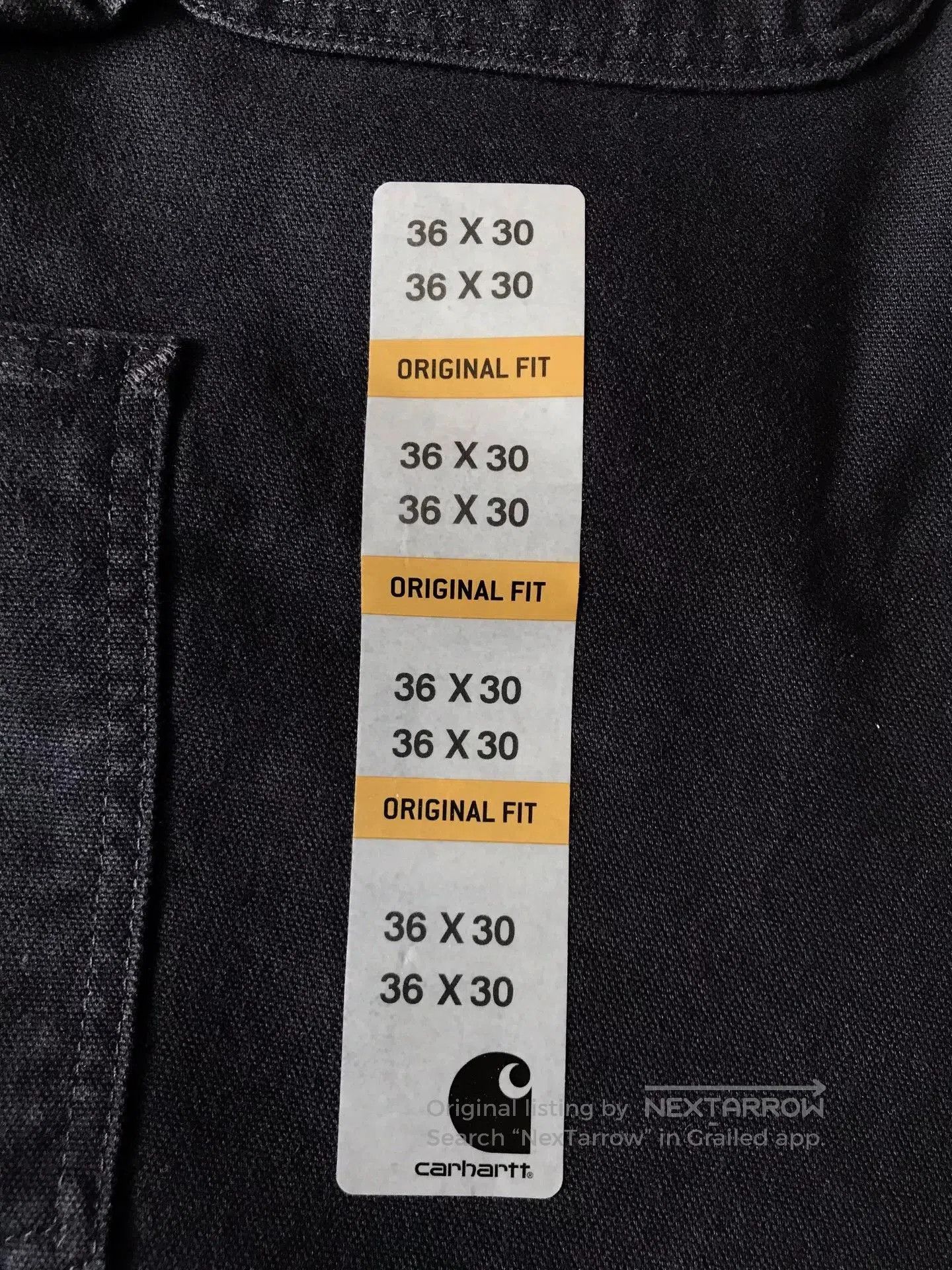 Carhartt Carhartt B11 MDT Canvas Work Pants. Size US 36 / EU 52 - 7 Thumbnail