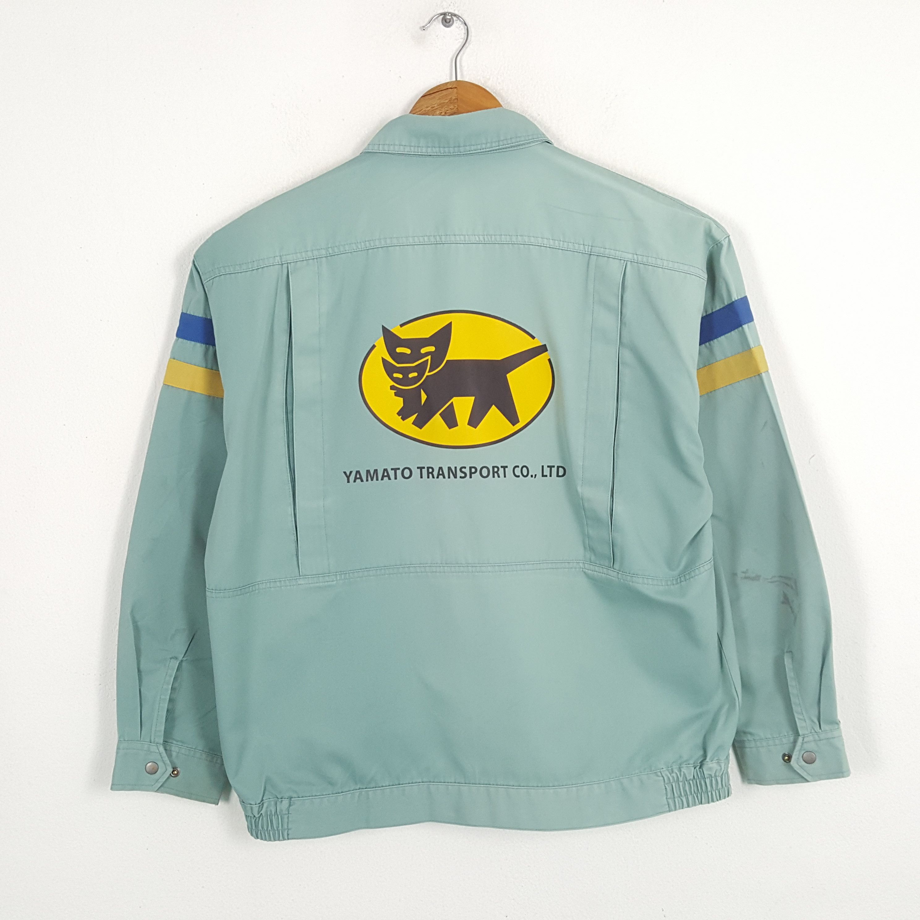 Vintage Vintage YAMATO TRANSPORT Japanese Racing Custom Jacket Size US L / EU 52-54 / 3 - 1 Thumbnail