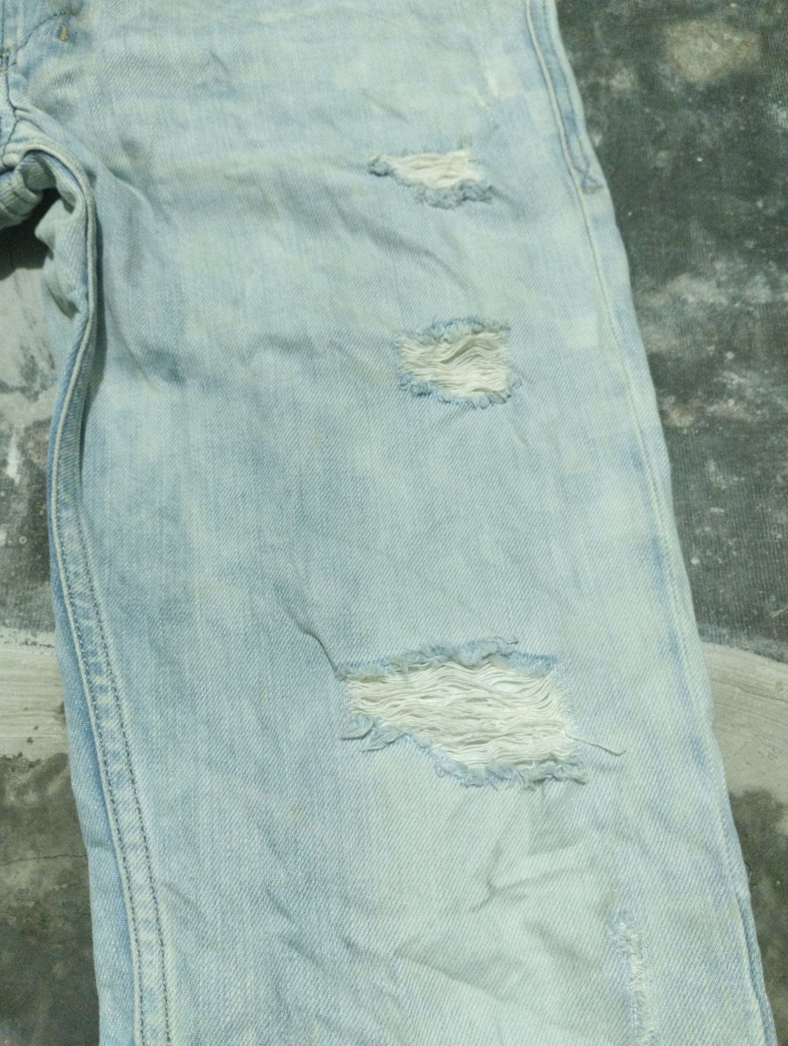 Diesel Diesel Industry Ripped Jeans Size US 32 / EU 48 - 3 Thumbnail