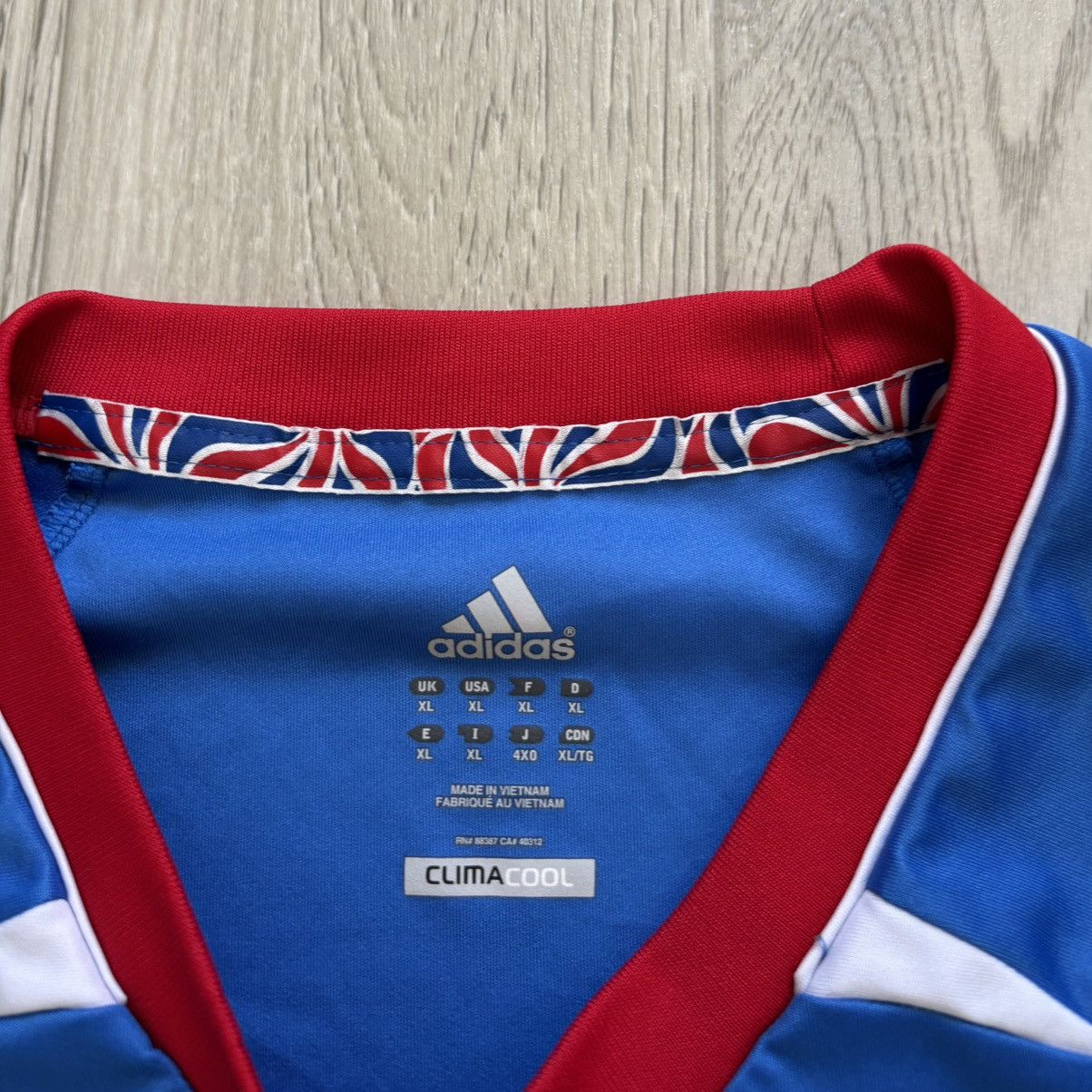 Adidas × Vintage Adidas Team GB Great Britain Soccer Jersey Size US XL / EU 56 / 4 - 3 Thumbnail