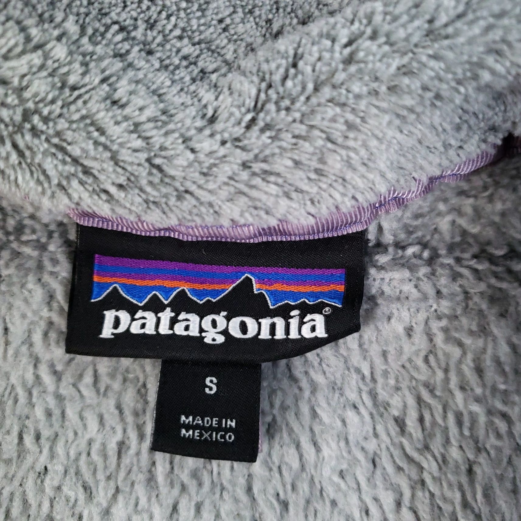 Patagonia Patagonia Snap-T Sweater Womens Small Gray Purple Pullover Fleece Pockets 25442 Size S / US 4 / IT 40 - 5 Thumbnail